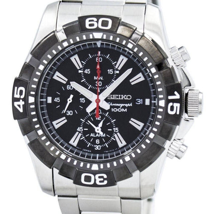 Seiko Chronograph Diver Alarm SNAE25 SNAE25P1 SNAE25P Men's Watch