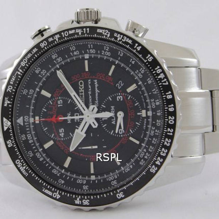 Seiko FLIGHTMASTER Sportura Pilot Chronograph SNAE99 SNAE99P1 SNAE99P Men's Watch