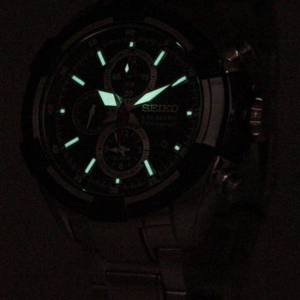 Seiko Velatura Alarm Chronograph SNAF39P1 SNAF39P Mens Watch