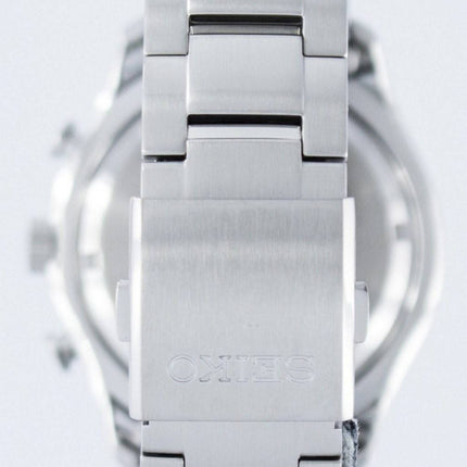 Seiko Chronograph Quartz Alarm SNAF63 SNAF63P1 SNAF63P Men's Watch
