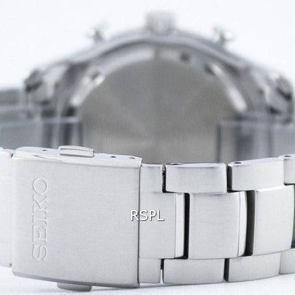 Seiko Quartz Alarm Chronograph SNAF65 SNAF65P1 SNAF65P Men's Watch