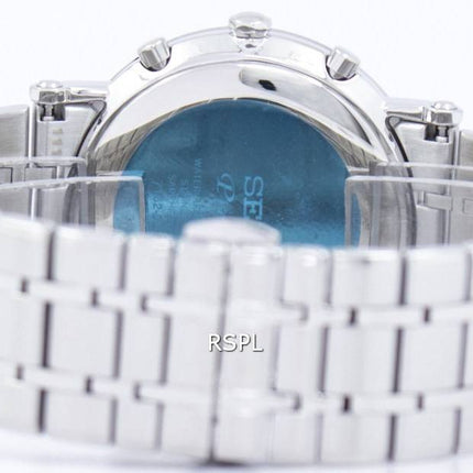 Seiko Premier Chronograph Alarm Quartz SNAF73 SNAF73P1 SNAF73P Men's Watch