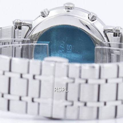 Seiko Premier Chronograph Alarm Quartz SNAF75 SNAF75P1 SNAF75P Men's Watch