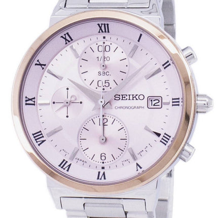 Seiko Chronograph Quartz SNDV30 SNDV30P1 SNDV30P Women's Watch