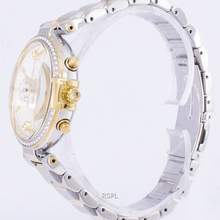 Seiko Chronograph Quartz Diamond Accent SNDV42 SNDV42P1 SNDV42P Women's Watch
