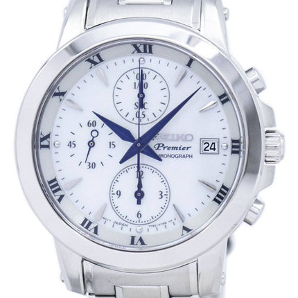 Seiko Premier Chronograph Quartz SNDV71 SNDV71P1 SNDV71P Women's Watch
