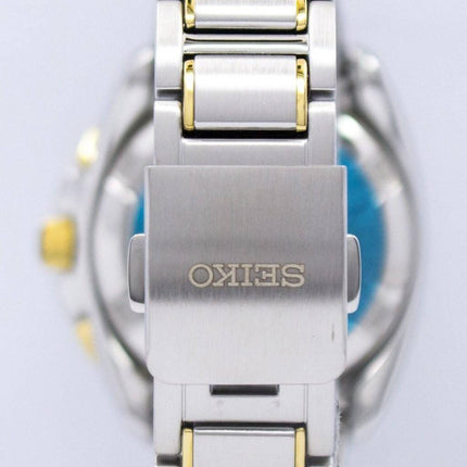 Seiko Velatura Chronograph SNDZ40 SNDZ40P1 SNDZ40P Ladies Diamonds Collection Watch