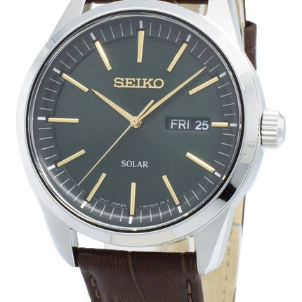 Seiko Conceptual SNE529P SNE529P1 SNE529 Analog Solar Men's Watch