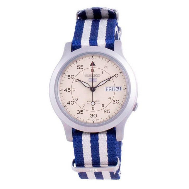 Seiko Military SNK803K2-var-NATOS17 Automatic Nylon Strap Men's Watc