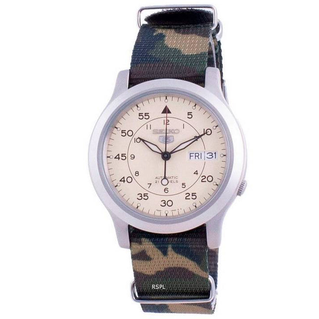 Seiko 5 Military SNK803K2-var-NATOS18 Automatic Nylon Strap Men's Watch