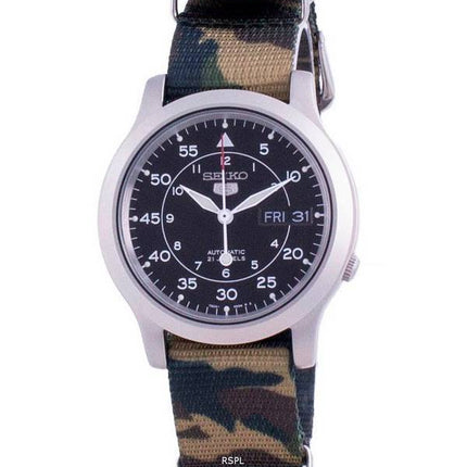Seiko 5 Military SNK809K2-var-NATOS18 Automatic Nylon Strap Men's Watch