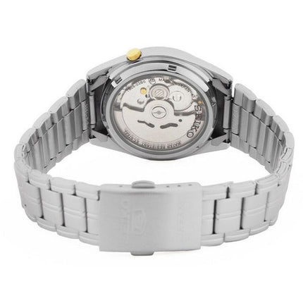 Seiko 5 Stainless Steel Black Dial 21 Jewels Automatic SNKF17J1 Mens Watch