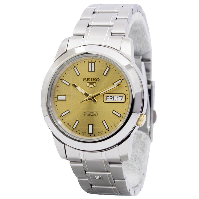 Seiko 5 Automatic 21 Jewels Japan Made SNKK15J1 SNKK15J Men's Watch