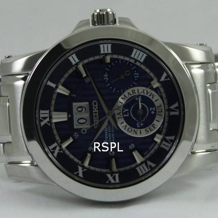 Seiko Premier Kinetic Perpetual Calendar SNP113P1 SNP113P Mens Watch