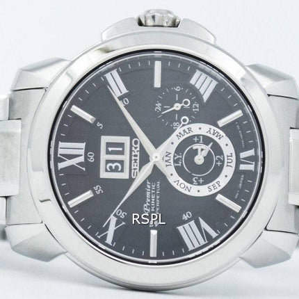Seiko Premier Kinetic Perpetual Calendar SNP141 SNP141P1 SNP141P Mens Watch