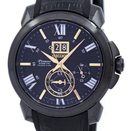 Seiko Premier Kinetic Perpetual Calendar SNP145 SNP145P1 SNP145P Men's Watch