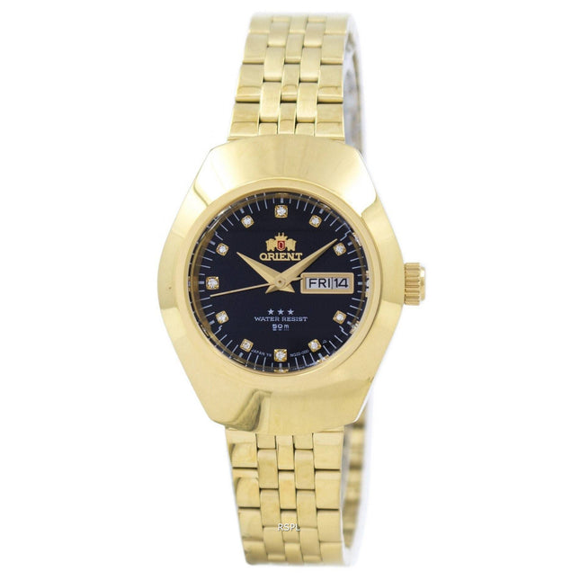 Orient Automatic Diamond Accent SNQ22001B8 Women's Watch