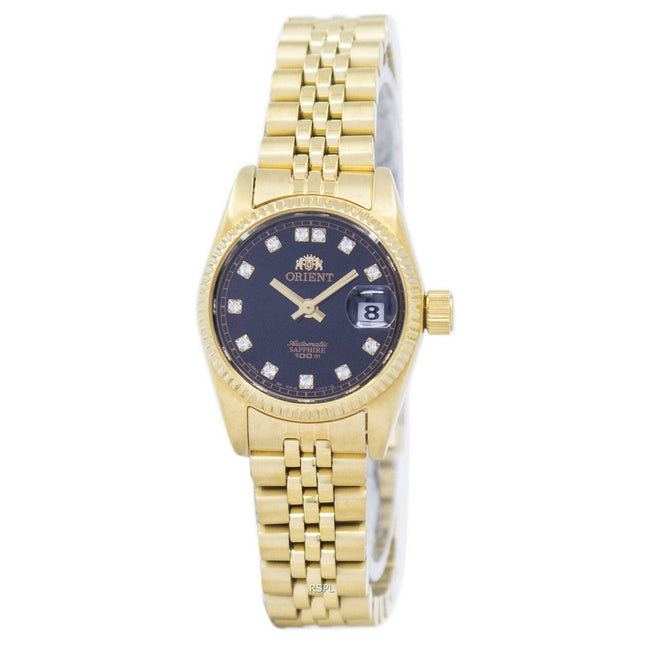 Orient Automatic Japan Made Diamond Accent SNR16001B Women's Watch