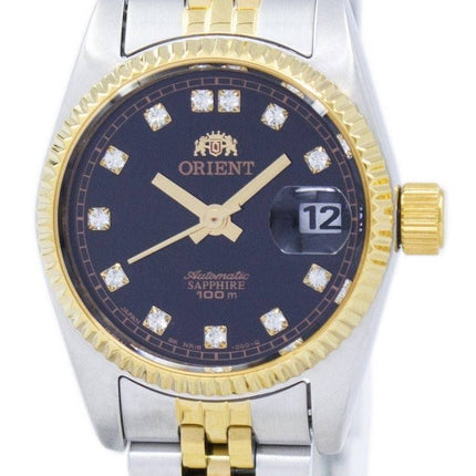 Orient Automatic Japan Made Diamond Accent SNR16002B Women's Watch