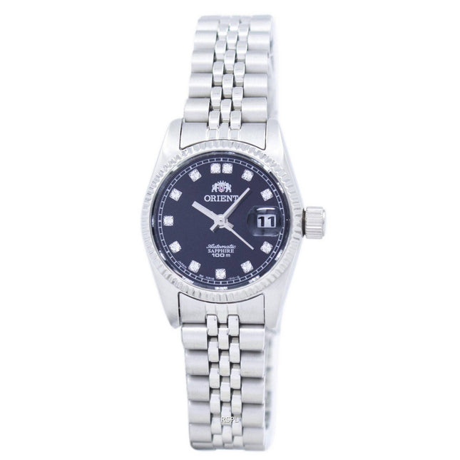 Orient Automatic Japan Made Diamond Accent SNR16003B Women's Watch