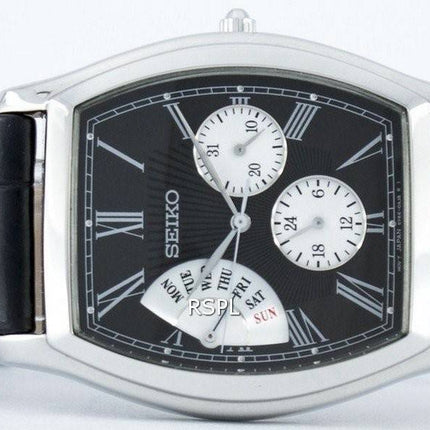 Seiko Retrograde Quartz SNT017 SNT017P1 SNT017P Men's Watch