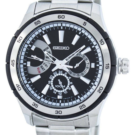 Seiko Retrograde Quartz SNT019 SNT019P1 SNT019P Men's Watch