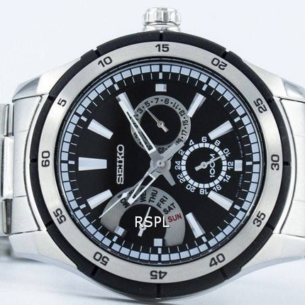 Seiko Retrograde Quartz SNT019 SNT019P1 SNT019P Men's Watch