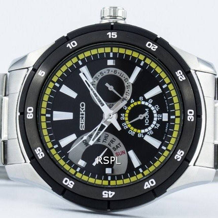 Seiko Retrograde Quartz SNT023 SNT023P1 SNT023P Men's Watch