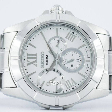 Seiko Multi-Function Quartz SNT039 SNT039P1 SNT039P Men's Watch