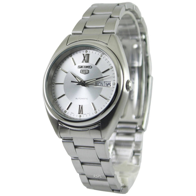 Seiko 5 Automatic Silver Dial SNXA19K1 SNXA19K Mens Watch