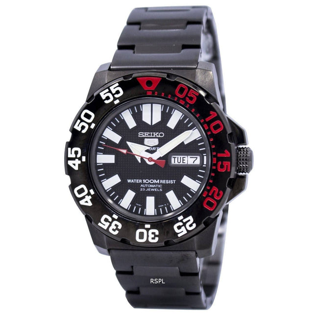 Seiko 5 Sports Automatic Men's NEO Monster Divers SNZF53 SNZF53K1 SNZF53K Mens Watch