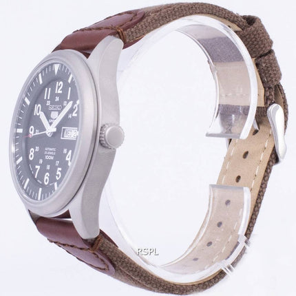 Seiko 5 Sports Automatic Japan Made Canvas Strap SNZG09J1-NS1 Men's Watch