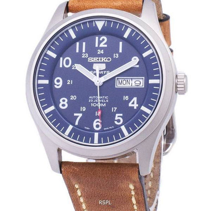 Seiko 5 Sports SNZG11K1-LS17 Automatic Brown Leather Strap Men's Watch