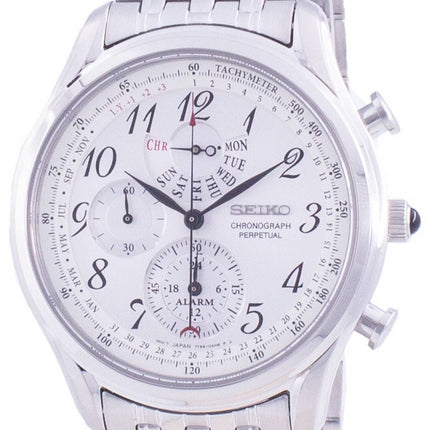 Seiko Chronograph Perpetual SPC251 SPC251P1 SPC251P Quartz Tachymeter Men's Watch