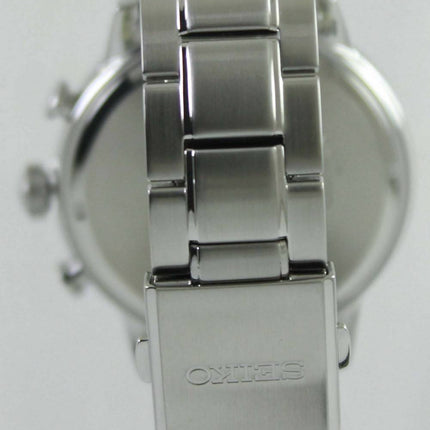 Seiko Alarm Chronograph World Time SPL049P1 SPL049P SPL049 Mens Watch