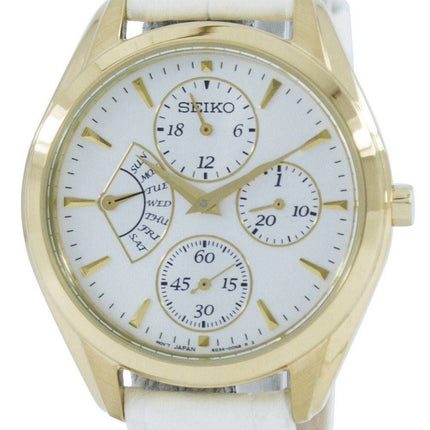 Seiko Retrograde Quartz Multi-Function SRL048 SRL048P1 SRL048P Women's Watch