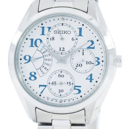 Seiko Retrograde Quartz Multi-Function SRL051 SRL051P1 SRL051P Women's Watch