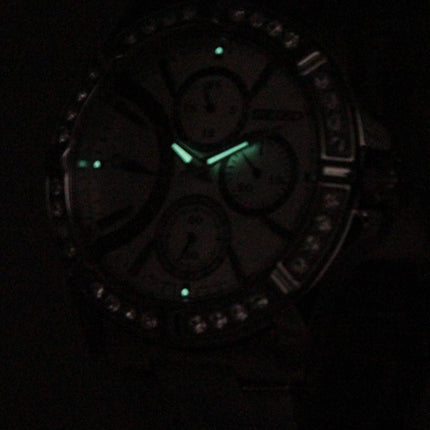Seiko Lord Series Swarovski Crystal SRLZ87 SRLZ87P1 SRLZ87P Women's Watch