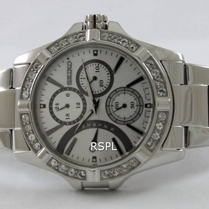 Seiko Lord Series Swarovski Crystal SRLZ87 SRLZ87P1 SRLZ87P Women's Watch