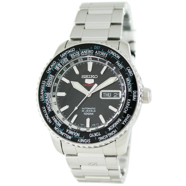Seiko 5 Sports Automatic Hand Winding SRP127K1 SRP127 SRP127K Mens Watch