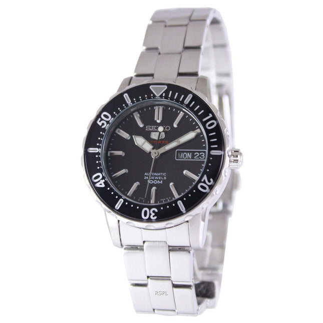 Seiko 5 Sports Automatic 24 Jewels 100M SRP191K1 SRP191K Men's Watch