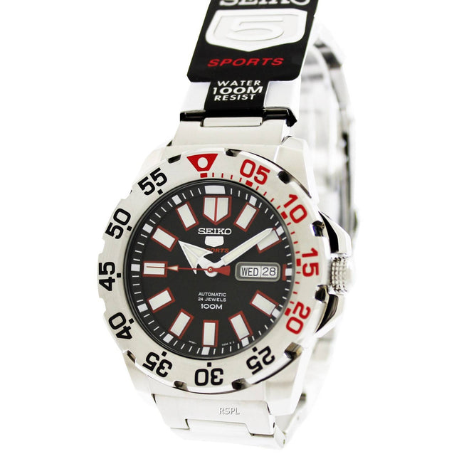 Seiko 5 Sports Automatic Monster SRP485K1 SRP485K SRP485 Mens Watch