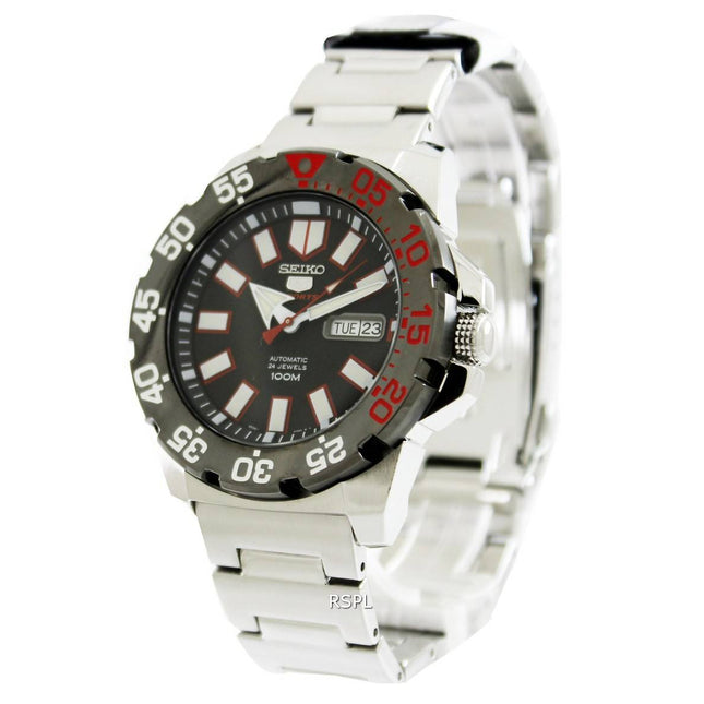 Seiko 5 Sports Automatic Monster SRP487 SRP487K1 SRP487K Mens Watch