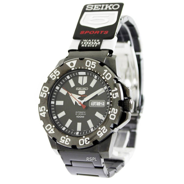 Seiko 5 Sports Automatic Monster SRP489K1 SRP489K SRP489 Mens Watch