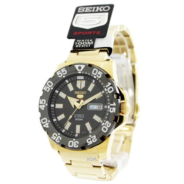 Seiko 5 Sports Automatic Monster SRP490K1 SRP490K SRP490 Mens Watch