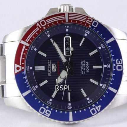 Seiko 5 Sports Automatic 24 Jewels 100M SRP551K1 SRP551K Mens Watch