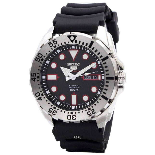 Seiko 5 Sports Automatic 24 Jewels Japan Made SRP601J1 SRP601J Men's Watch