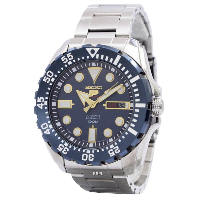 Seiko 5 Sports Automatic 24 Jewels Japan Made SRP605J1 SRP605J Men's Watch