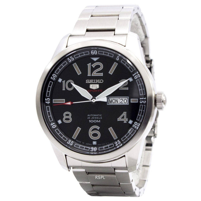 Seiko 5 Sports Automatic 24 Jewels Japan Made SRP619J1 SRP619J Men's Watch
