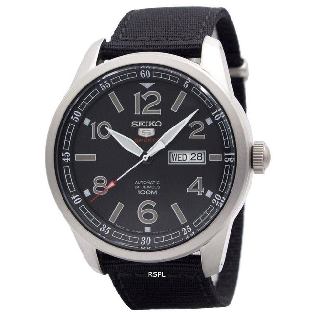 Seiko 5 Sports Automatic 24 Jewels Japan Made SRP625J1 SRP625J Men's Watch